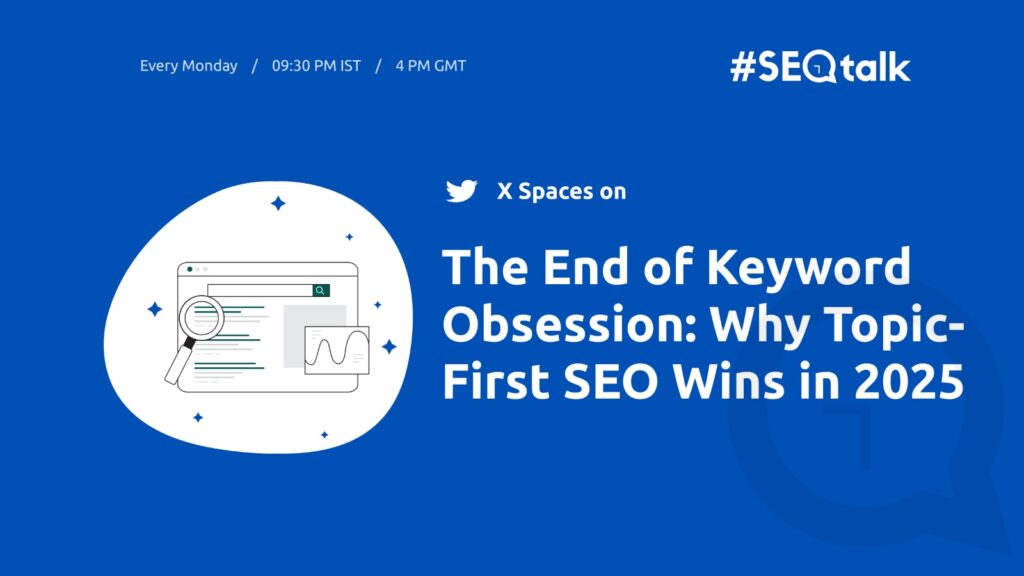topic-first seo