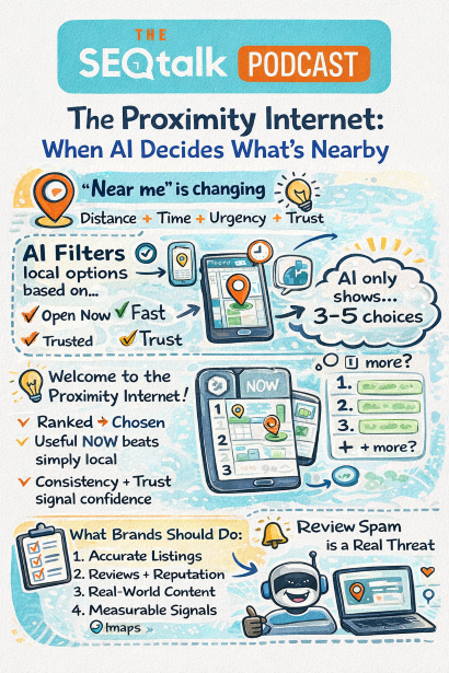 The Proximity Internet: When AI Decides What’s Nearby proximity internet sketchnote