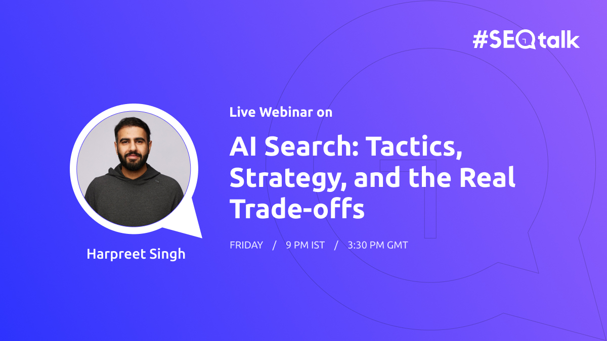 Home AI Search Tactics, Strategy, and the Real Trade offs with Harpreet Singh