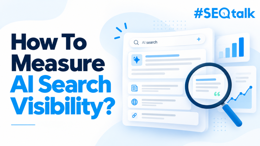 measure ai search visibility blog